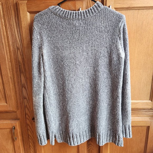 Orvis Women's Gray Chenille Sweater Size Small - Picture 2 of 8